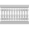 Ekena Millwork Traditional Balustrade Railing Kit Style N (5 7/8" On-Center Spacing to Pass 4" Sphere Code) BALK37X060TRN - alternate 5